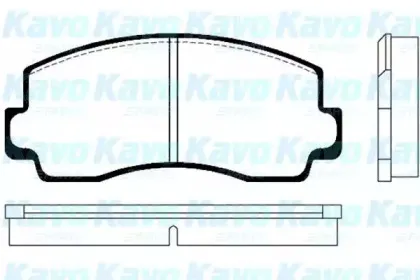 Комплект тормозных колодок, дисковый тормоз KAVO PARTS купить