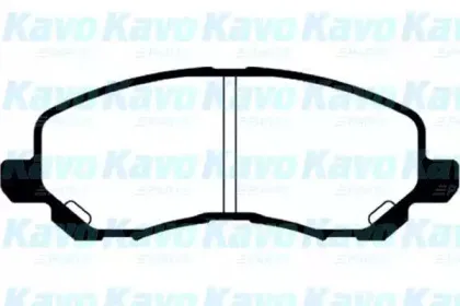 Комплект тормозных колодок, дисковый тормоз KAVO PARTS купить