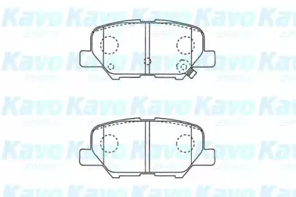 Комплект тормозных колодок, дисковый тормоз KAVO PARTS купить