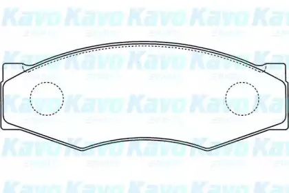 Комплект тормозных колодок, дисковый тормоз KAVO PARTS купить