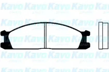 Комплект тормозных колодок, дисковый тормоз KAVO PARTS купить