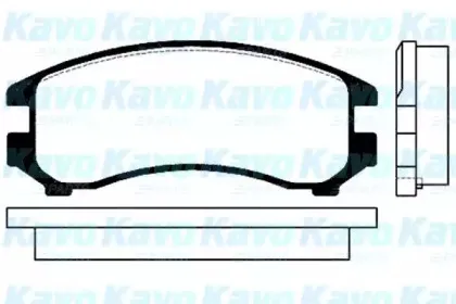 Комплект тормозных колодок, дисковый тормоз KAVO PARTS купить