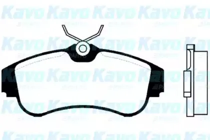 Комплект тормозных колодок, дисковый тормоз KAVO PARTS купить