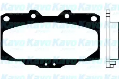 Комплект тормозных колодок, дисковый тормоз KAVO PARTS купить
