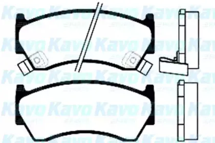 Комплект тормозных колодок, дисковый тормоз KAVO PARTS купить