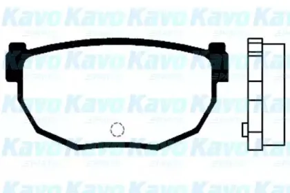 Комплект тормозных колодок, дисковый тормоз KAVO PARTS купить