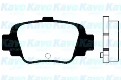 Комплект тормозных колодок, дисковый тормоз KAVO PARTS купить