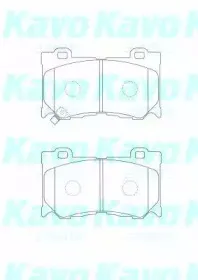 Комплект тормозных колодок, дисковый тормоз KAVO PARTS купить