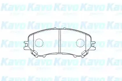 Комплект тормозных колодок, дисковый тормоз KAVO PARTS купить