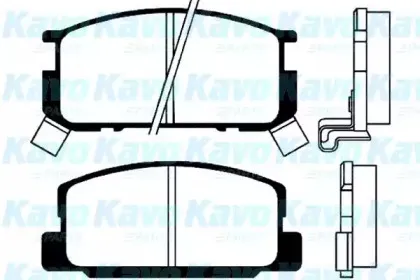 Комплект тормозных колодок, дисковый тормоз KAVO PARTS купить