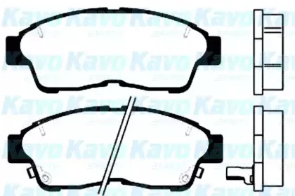 Комплект тормозных колодок, дисковый тормоз KAVO PARTS купить
