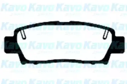 Комплект тормозных колодок, дисковый тормоз KAVO PARTS купить