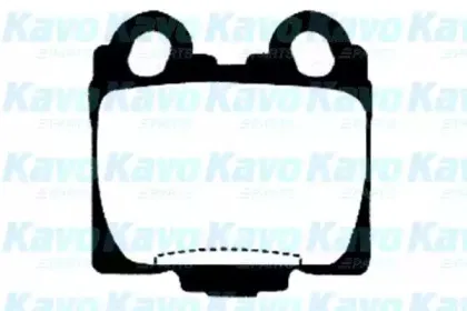 Комплект тормозных колодок, дисковый тормоз KAVO PARTS купить