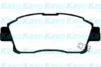 Комплект тормозных колодок, дисковый тормоз KAVO PARTS купить