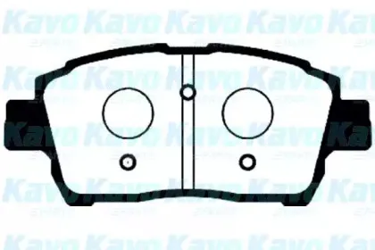 Комплект тормозных колодок, дисковый тормоз KAVO PARTS купить