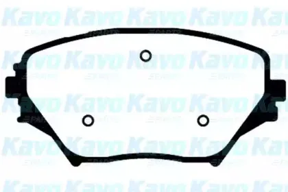 Комплект тормозных колодок, дисковый тормоз KAVO PARTS купить