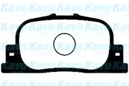 Комплект тормозных колодок, дисковый тормоз KAVO PARTS купить