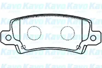 Комплект тормозных колодок, дисковый тормоз KAVO PARTS купить