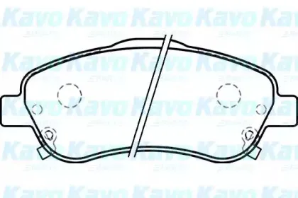 Комплект тормозных колодок, дисковый тормоз KAVO PARTS купить