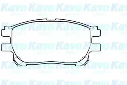 Комплект тормозных колодок, дисковый тормоз KAVO PARTS купить
