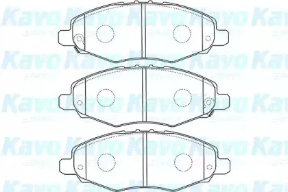 Комплект тормозных колодок, дисковый тормоз KAVO PARTS купить