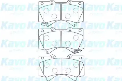 Комплект тормозных колодок, дисковый тормоз KAVO PARTS купить