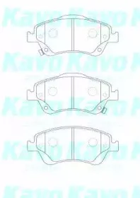 Комплект тормозных колодок, дисковый тормоз KAVO PARTS купить