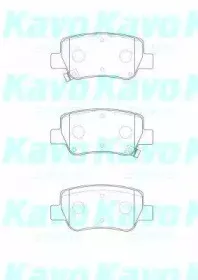 Комплект тормозных колодок, дисковый тормоз KAVO PARTS купить