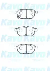 Комплект тормозных колодок, дисковый тормоз KAVO PARTS купить
