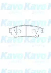 Комплект тормозных колодок, дисковый тормоз KAVO PARTS купить