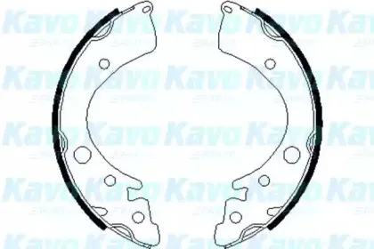 Комплект тормозных колодок KAVO PARTS купить