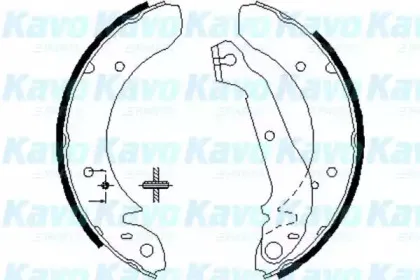 Комплект тормозных колодок KAVO PARTS купить