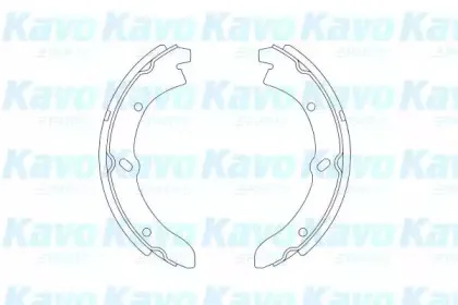Комплект тормозных колодок KAVO PARTS купить