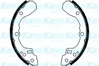 Комплект тормозных колодок KAVO PARTS купить