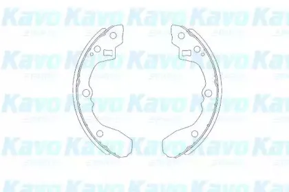Комплект тормозных колодок KAVO PARTS купить