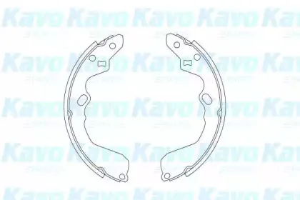 Комплект тормозных колодок KAVO PARTS купить