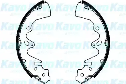 Комплект тормозных колодок KAVO PARTS купить