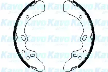 Комплект тормозных колодок KAVO PARTS купить