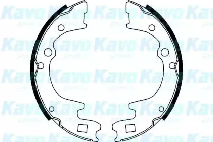 Комплект тормозных колодок KAVO PARTS купить