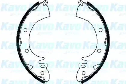 Комплект тормозных колодок KAVO PARTS купить