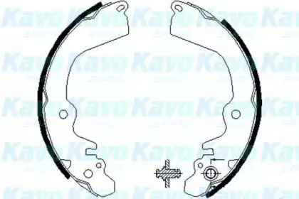 Комплект тормозных колодок KAVO PARTS купить