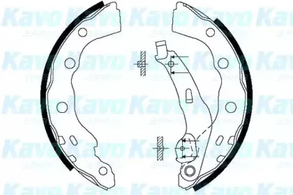 Комплект тормозных колодок KAVO PARTS купить