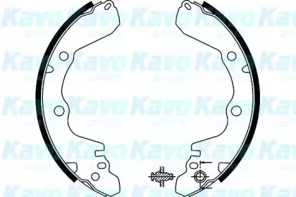 Комплект тормозных колодок KAVO PARTS купить