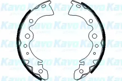 Комплект тормозных колодок KAVO PARTS купить