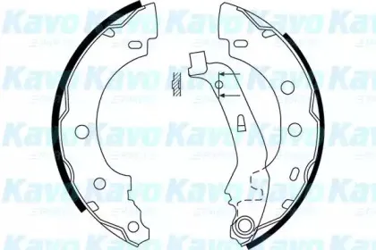 Комплект тормозных колодок KAVO PARTS купить