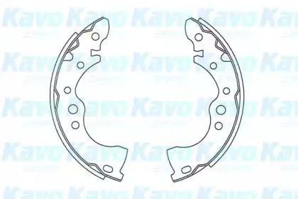 Комплект тормозных колодок KAVO PARTS купить