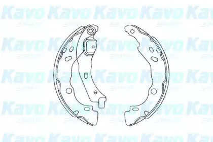 Комплект тормозных колодок KAVO PARTS купить