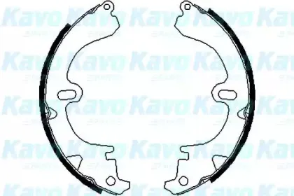Комплект тормозных колодок KAVO PARTS купить