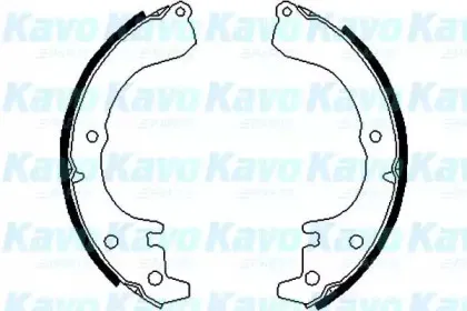 Комплект тормозных колодок KAVO PARTS купить