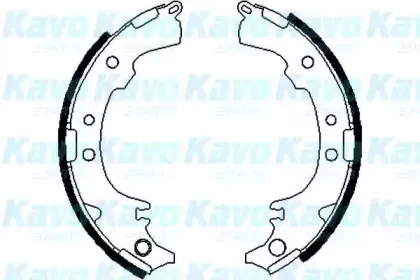 Комплект тормозных колодок KAVO PARTS купить